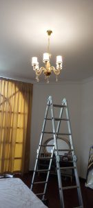 This is a chandeliers light we will fix it in Al wasl, Dubai 
